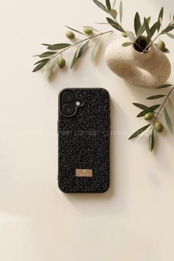 Lamelif iPhone 17 Swarovski Taşlı Telefon Kılıfı