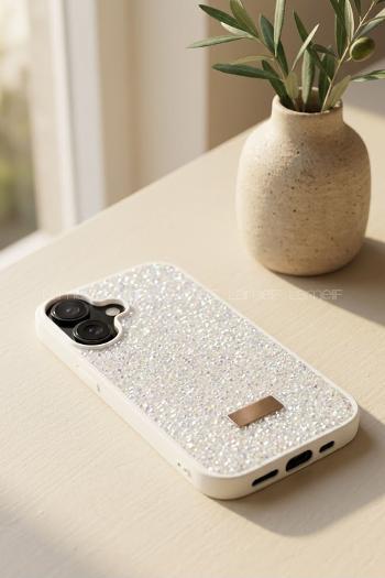 Lamelif iPhone 17 Swarovski Taşlı Telefon Kılıfı