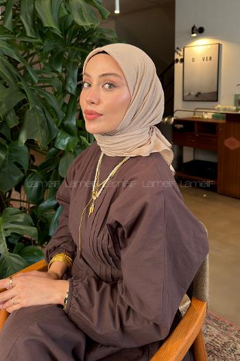 Lamelif Organik Premium Eşarp Taş