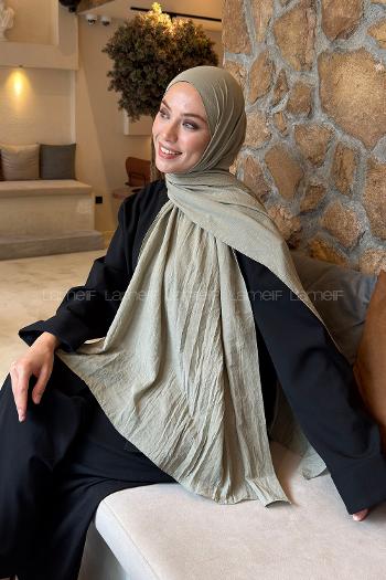 Lamelif Rami Şal Soft Yeşil
