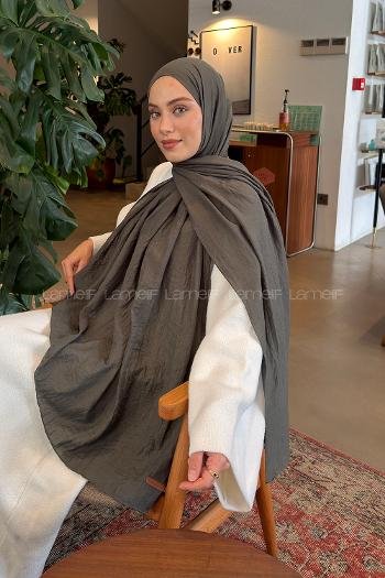 Lamelif Rami Şal Koyu Yeşil
