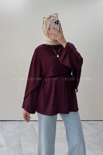 Plum Crew Neck Cotton Oysho Tunic