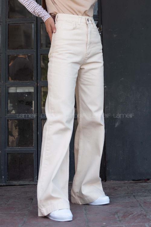 Stone Denim Normal Waist Denim Pants