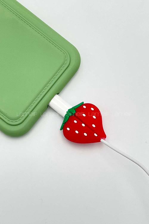 Lamelif Çilek Kablo Koruyucu