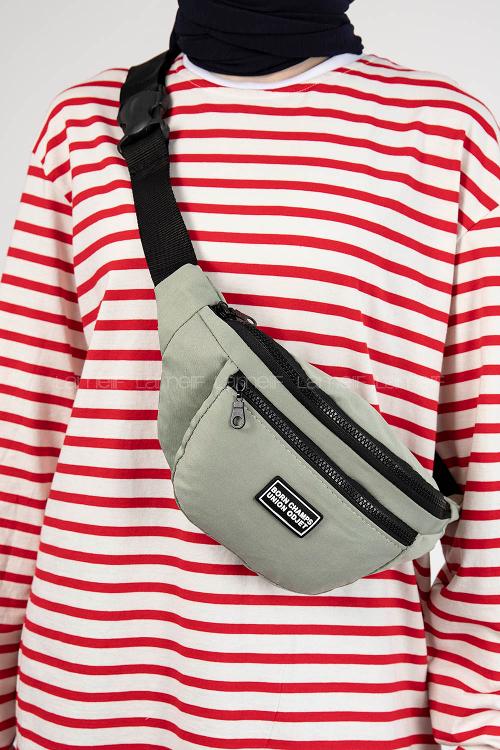 Plum Green Buckle Skin Hand Bag Bag