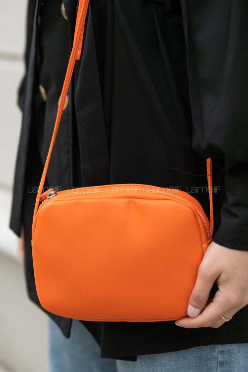 Lamelif Mini Urban Çapraz Askılı Çanta Turuncu