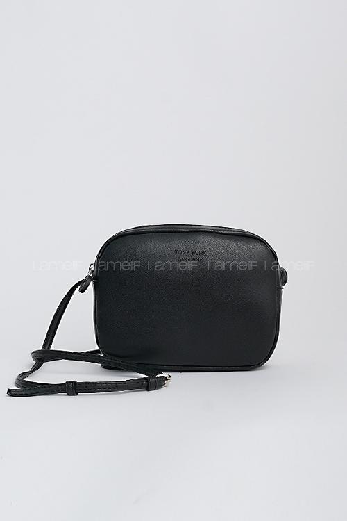 Lamelif Mini Urban Çapraz Askılı Çanta Siyah