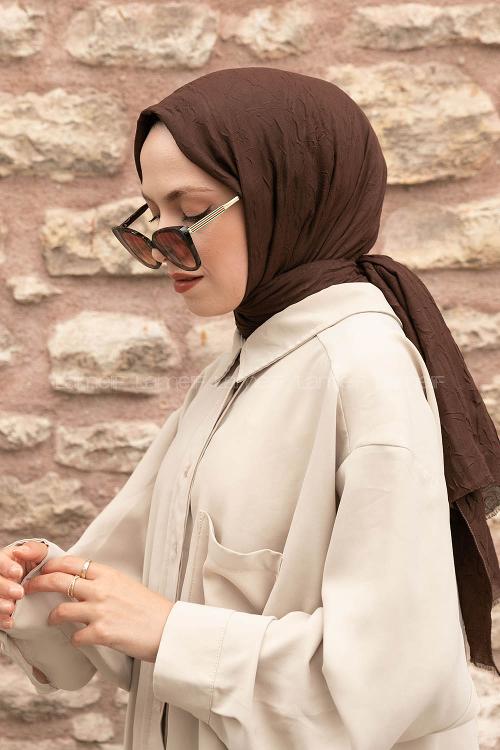 Lamelif Bambu Şal Acı Kahve