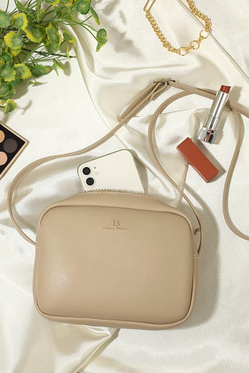 Lamelif Mini Urban Çapraz Askılı Çanta Vizonrengi