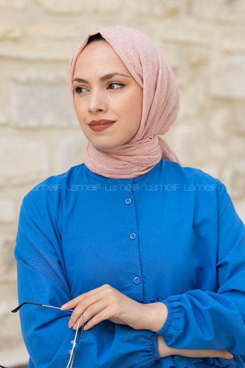 Lamelif Bambu Şal Pudra