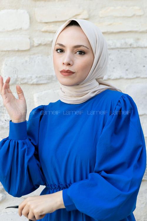 Lamelif Keten Eşarp Taş