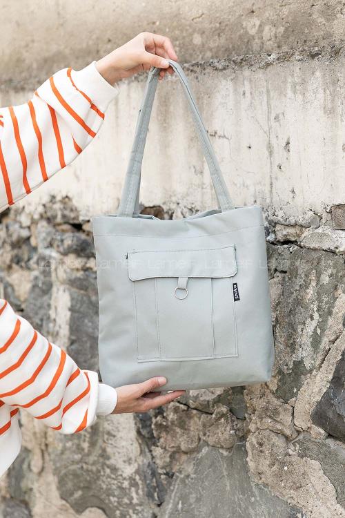 Plum Green Without Accessories Rope Hand Bag Bag