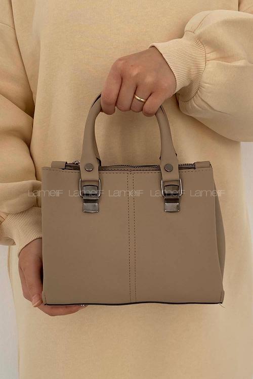 Lamelif  Luna Çanta Vizonrengi