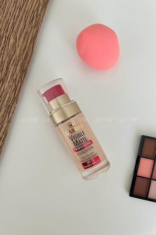 Lamelif Gabrini Visible Mat Yoğun Kapatıcı Fondöten 04