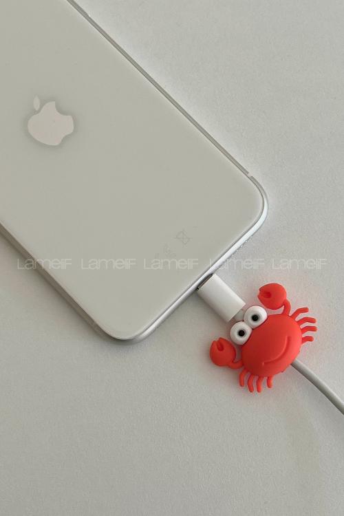 Orange Printed Phone Case