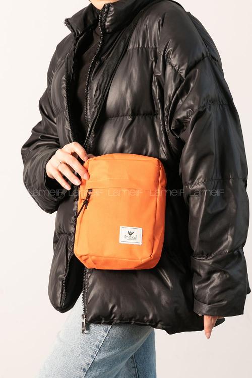 Orange Without Accessories Rope Hand Bag Bag