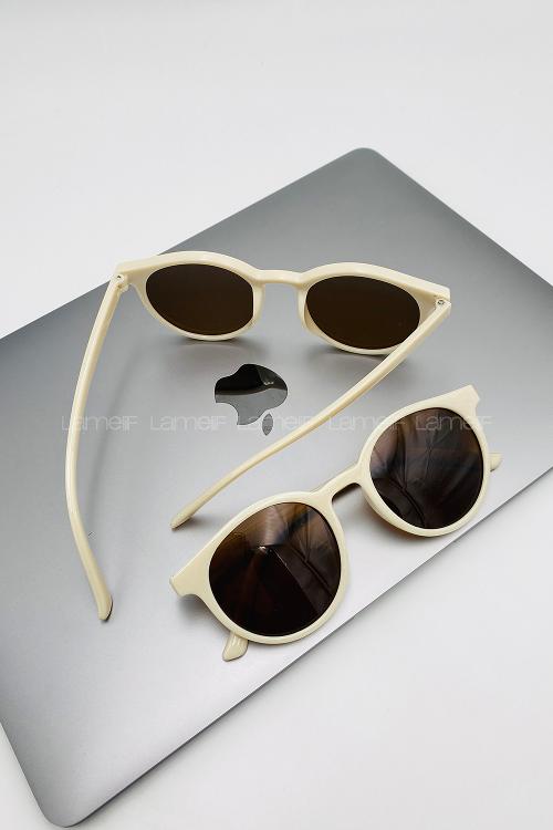 Lamelif Ayris -Kemik Çerçeve Kahve Cam- Güneş Gözlüğü