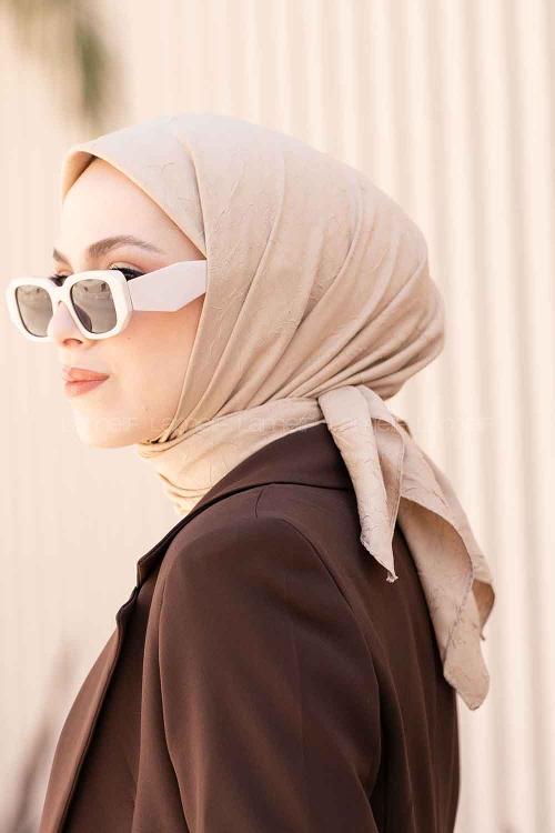 Lamelif Bambu Eşarp Camel