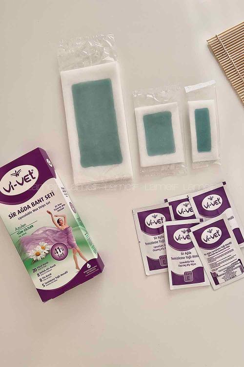 Lamelif Vi-Vet Sir Ağda Bant 41 li Set Azulen
