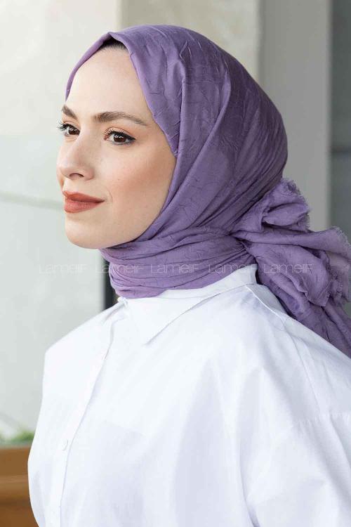 Lamelif Bambu Şal Lavanta