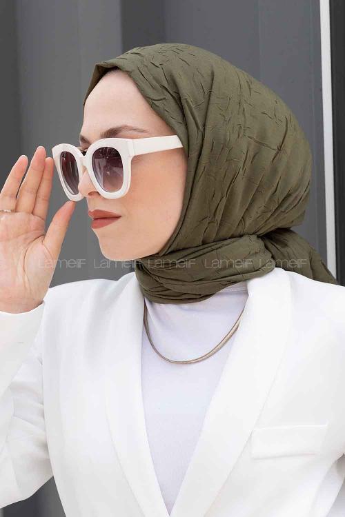 Lamelif Bambu Şal Haki