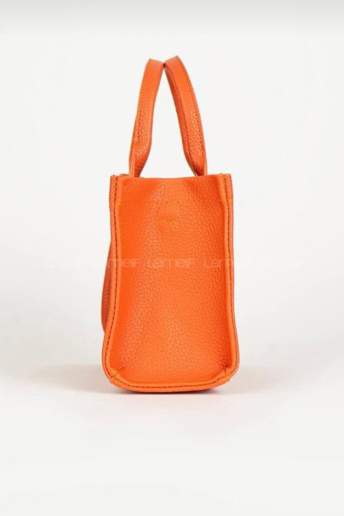 Lamelif Kolon Askılı Tote Bag Kadın El Ve Omuz Çantası Turuncu