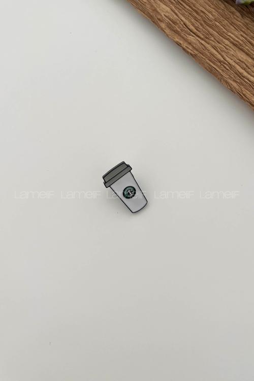 Lamelif Starbucks Coffee Demir Broş