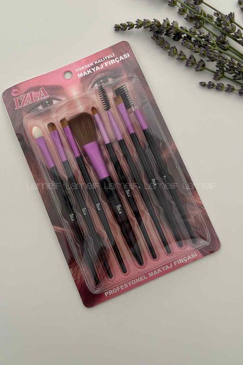 Lamelif İzla 8li Makyaj Fırçası Seti