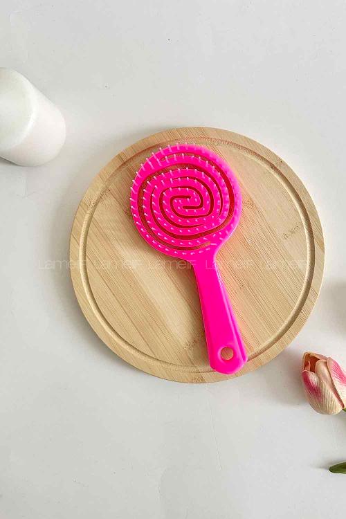 Pink Brush And Comb