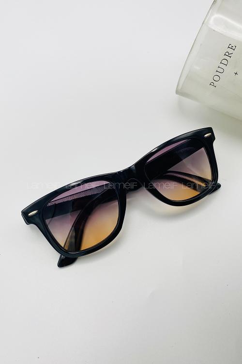 Lamelif RayBan Siyah Çerçeve Çok Renkli Güneş Gözlüğü