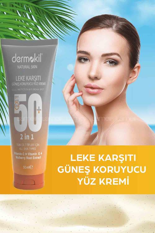 Lamelif Dermokil Leke Karşıtı Güneş Koruyucu Yüz Kremi