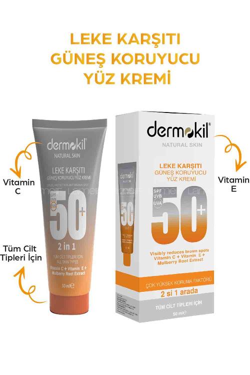 Lamelif Dermokil Leke Karşıtı Güneş Koruyucu Yüz Kremi
