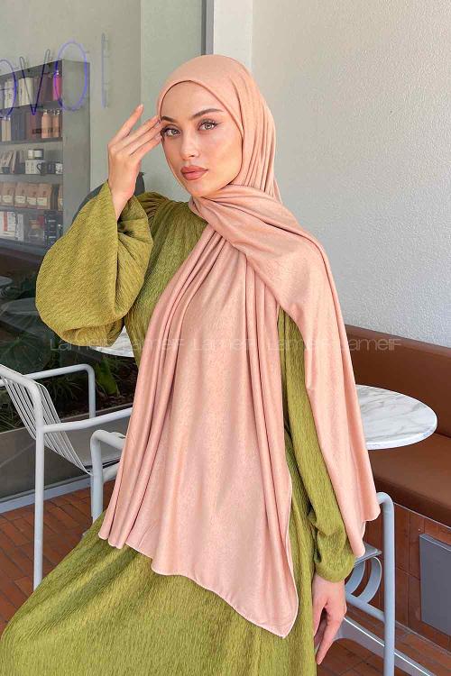 Lamelif Soft Somon Penye Şal