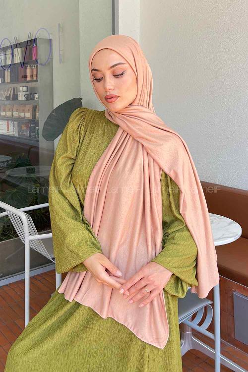 Lamelif Soft Somon Penye Şal