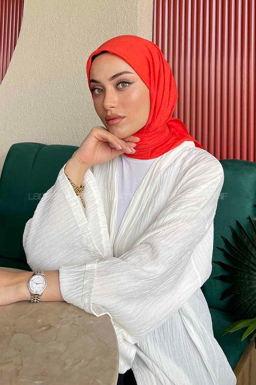 Lamelif Bambu Eşarp Oranj