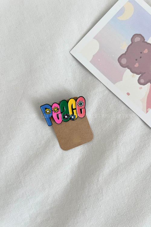 Lamelif Barış Demir Broş