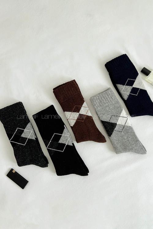 Lamelif 5li Hakiki Yün Çorap