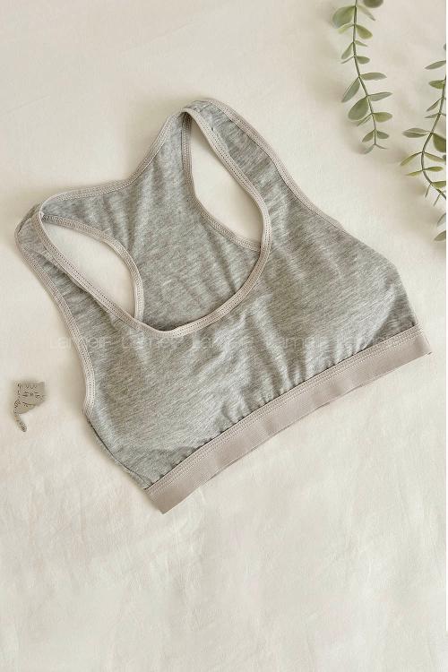 Lamelif Sporcu Penye  Büstiyer Sütyen