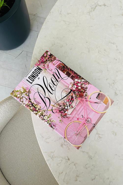 Lamelif Londan in Bloom Yazılı Dekorafif Kitap Kutusu