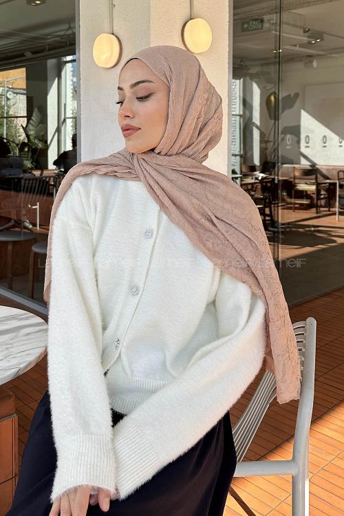 Lamelif Bambu Şal Camel