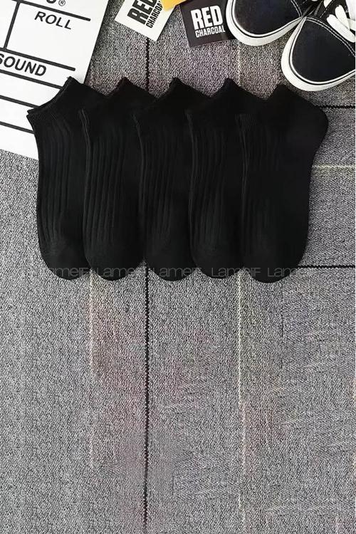 Lamelif 5li Fitilli Patik Çorap