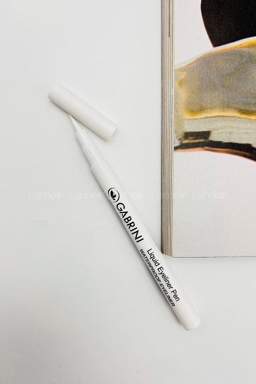 Lamelif Gabrini Likit Eyeliner Kalem Beyaz
