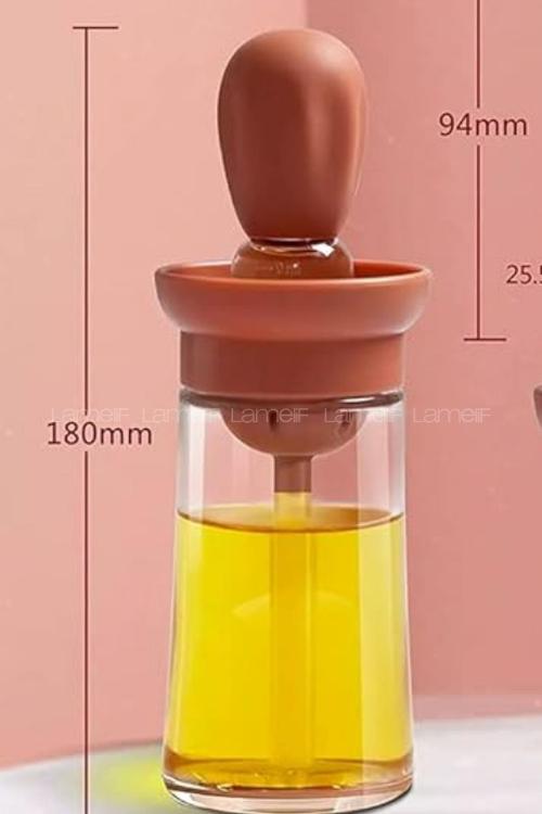 BUFFER® Hazneli Fırçalı Cam Zeytinyağı Dağıtıcı