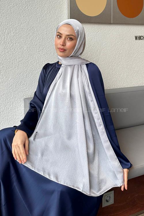 Lamelif Janjan Şal Gri