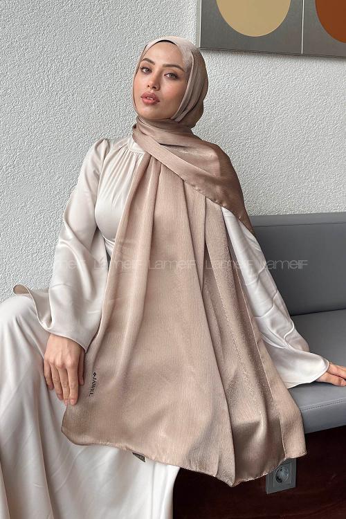 Lamelif Janjan Şal Vizon