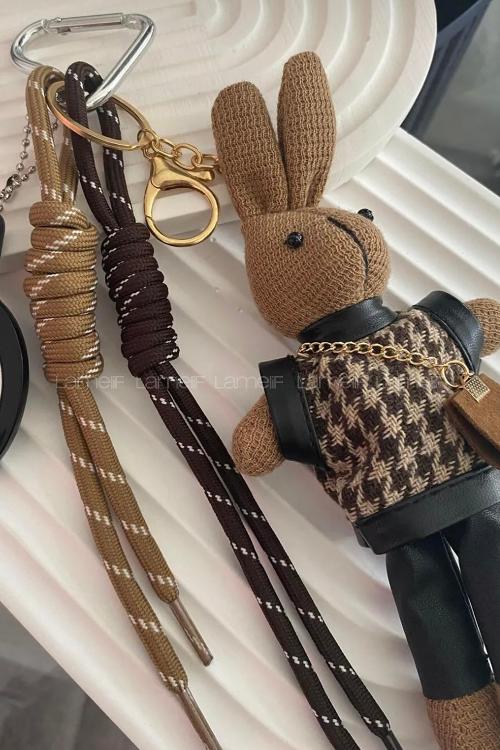 Lamelif Örgü Bebek Çanta Charmı