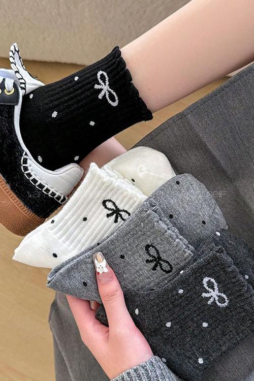 Lamelif 4lü Fiyonk Kolej Çorap