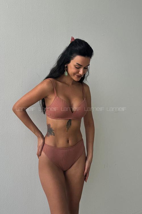 Lamelif Line Kaşkorse Desteksiz Takım