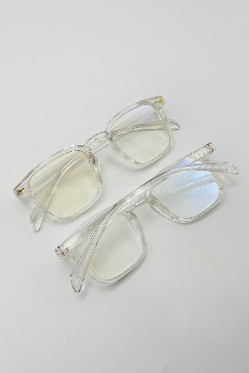 Lamelif Oly Şeffaf Çerçeve Güneş Gözlüğü