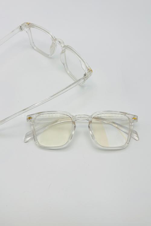 Lamelif Oly Şeffaf Çerçeve Güneş Gözlüğü